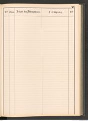 k.k. naturhistorisches Hofmuseum, Protokollbuch Intendanzakten 1883-1885, Seite 83
